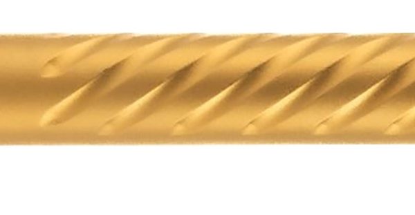 Ballistic Advantage BAPSG175T3G Premium Series  Threaded/Spiral Fluted, 9mm Luger, Gold PVD, Fits Glock 17 Gen 5