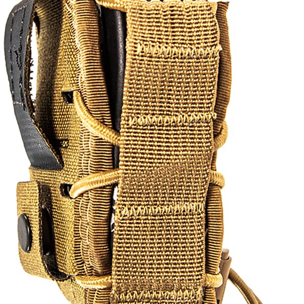 High Speed Gear 13DC10CB TACO Handcuff Holder Nylon Coyote Brown Adaptable Belt Mount Up to 2.25"