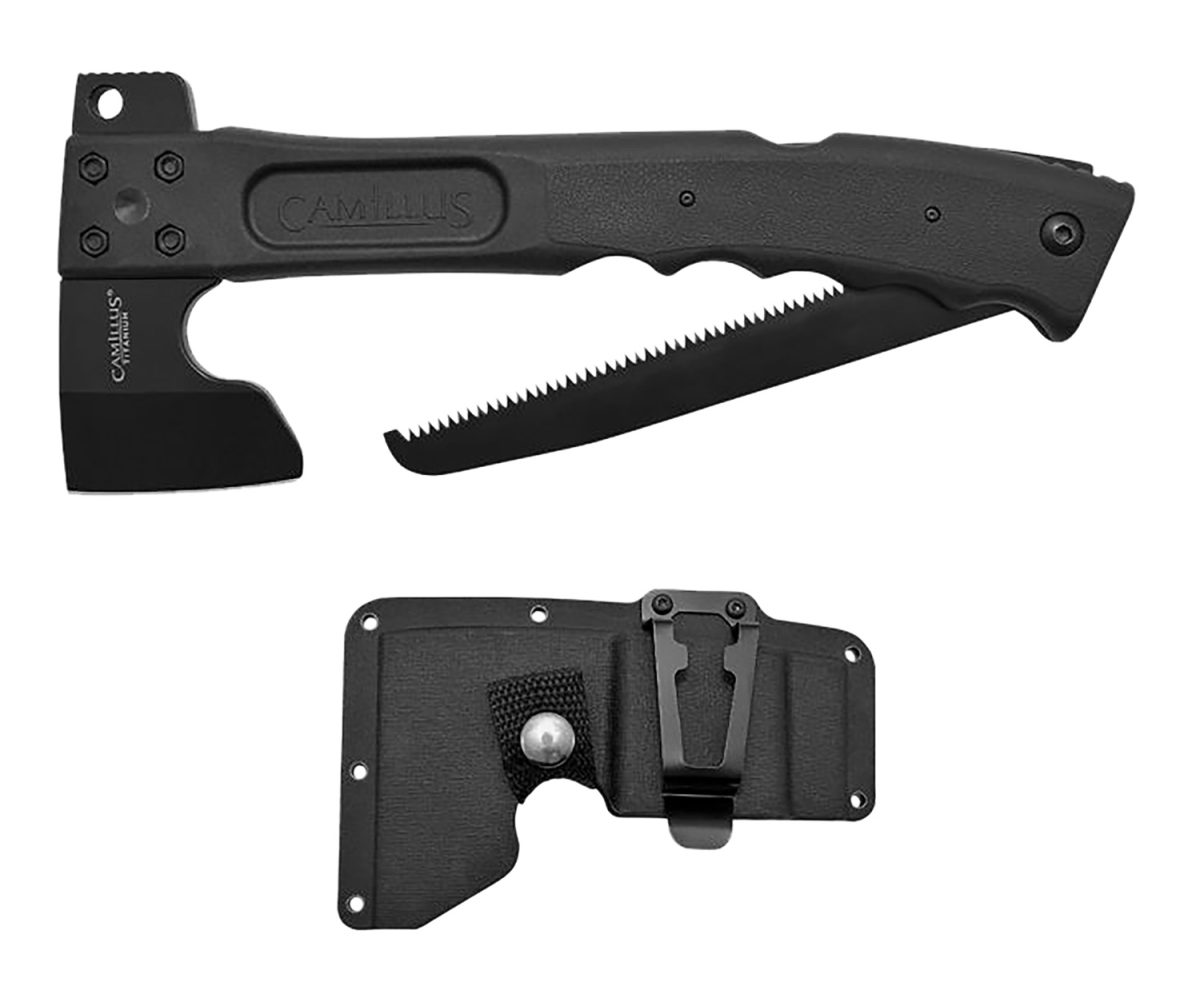 Camillus 19142 Camtrax 3-In-1 2.75&Quot; Titanium Coated Stainless Steel Blade 12&Quot;