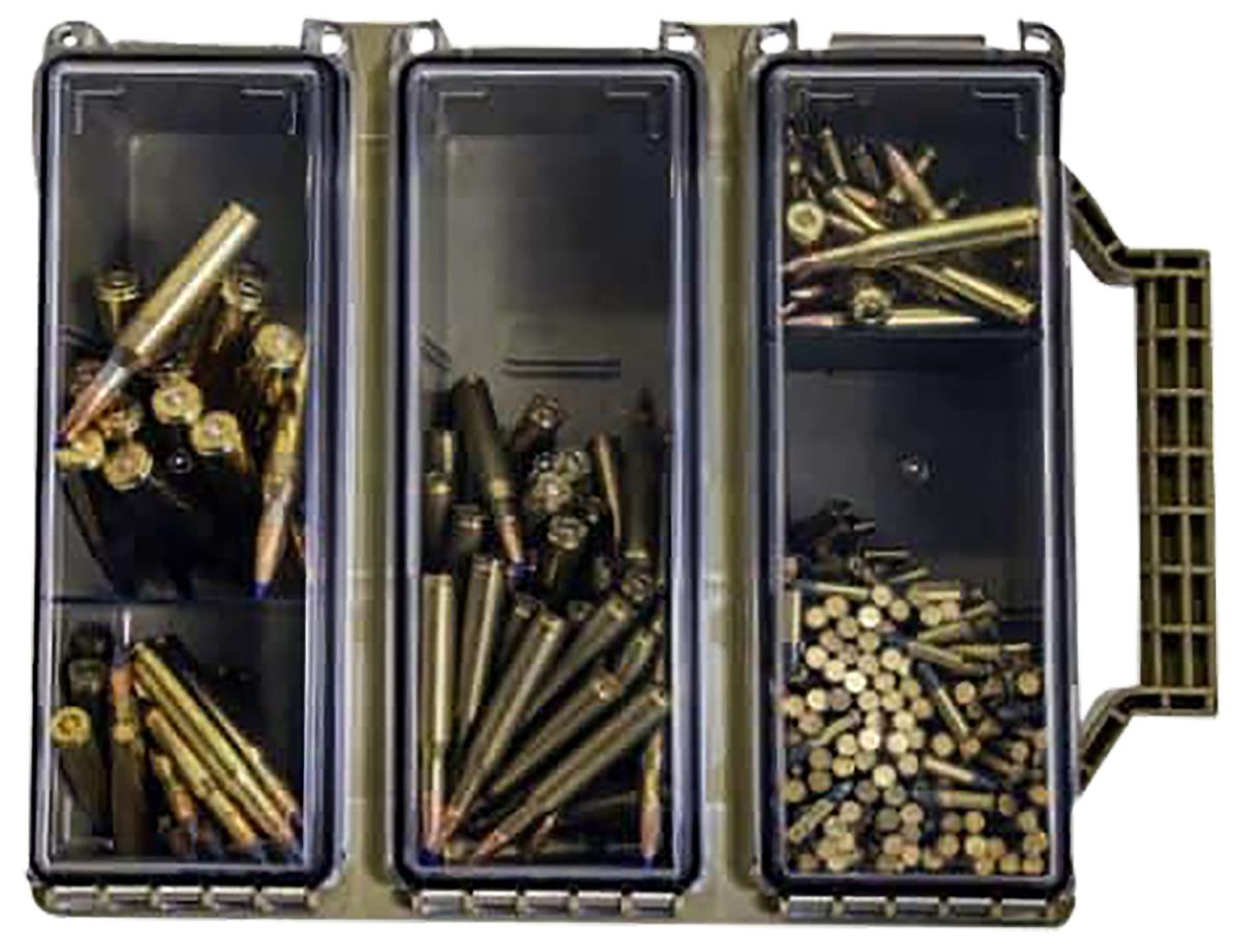 Berry'S 33805 Tri-Can Triple Ammo Can Tan Plastic