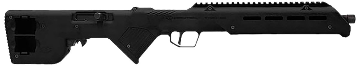 Desert Tech Trkrf2218Blk  Trek-22 Black Compact 22 Lr 18&Quot; Free Floating Steel Barrel, Picatinny Rail Receiver, M-Lok Handguards, Fixed Polymer Stock, Suppressor Ready