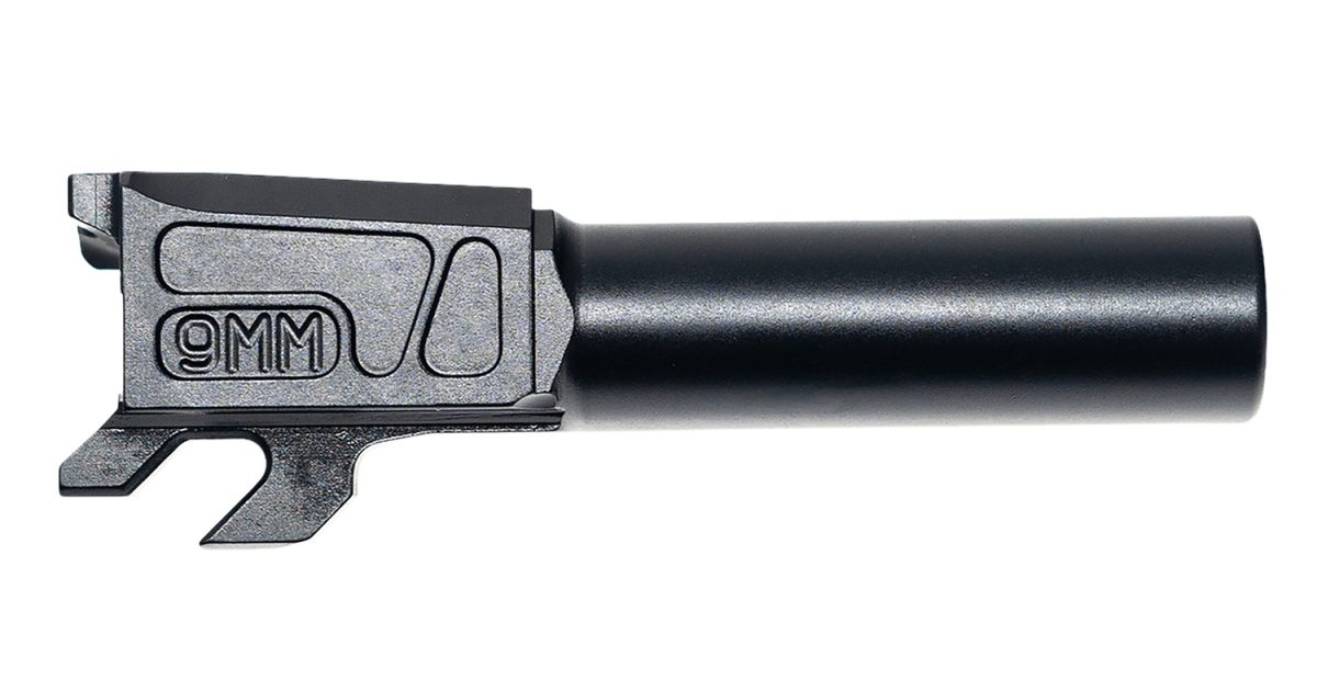 Faxon Firearms M&Amp;Pa910Nsnoq-N Duty Series  9Mm Fits M&Amp;P Shield 3.1&Quot; 4150 Steel