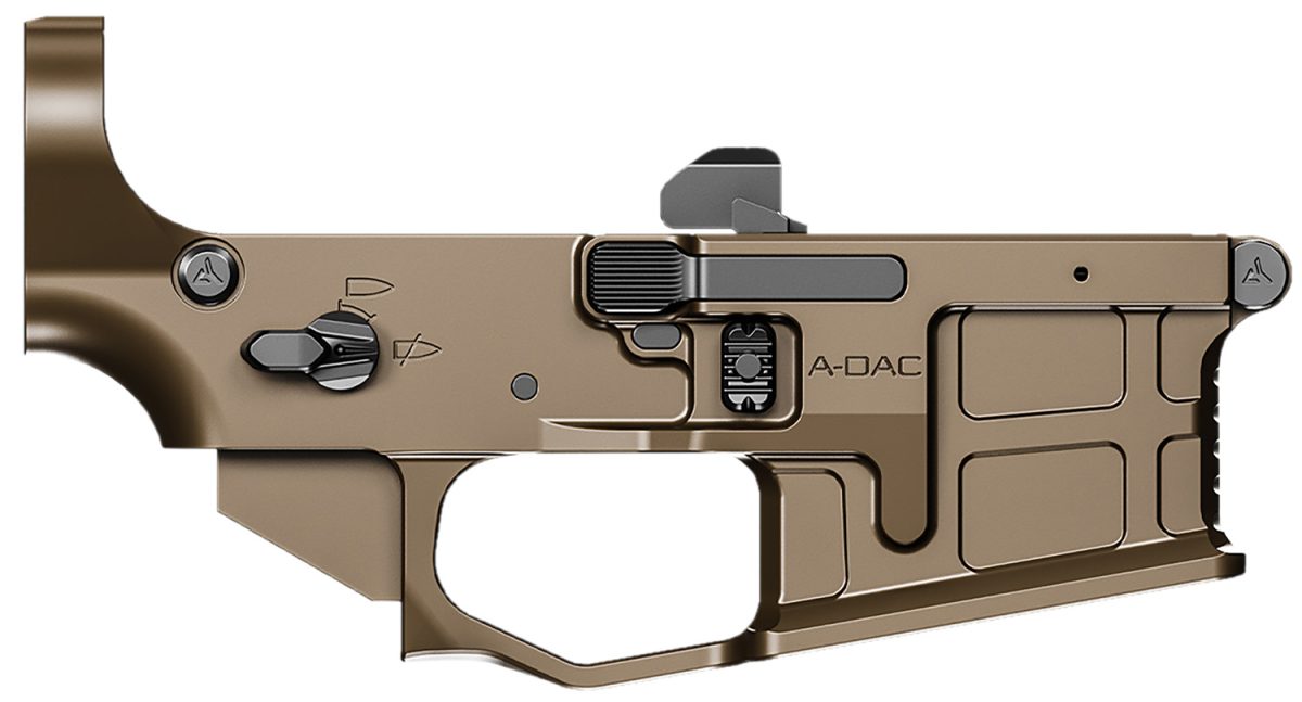Radian Weapons R0389 A-Dac 15 Lower Receiver Aluminum Radian Brown Cerakote Ar Platform