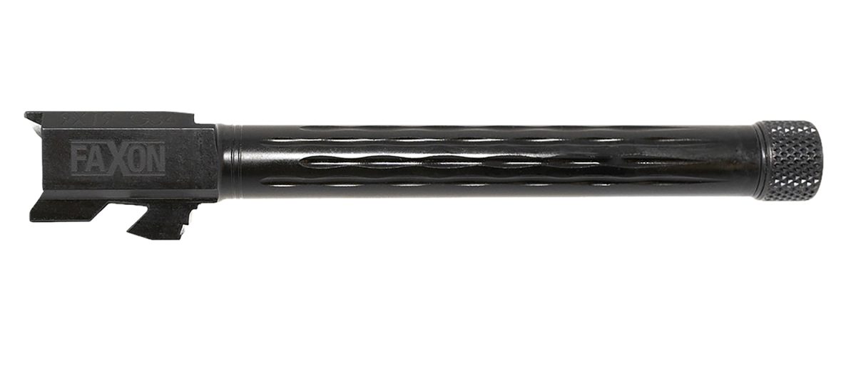 Faxon Firearms Gb910N34Lgqt   9Mm Fits Glock 34 Black Nitride Steel