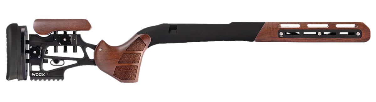 Woox Sh.chs011.05 Furiosa Chassis Walnut Aluminum/Wood Fits Remington 700 M5 Dbm Sa Bolt Action 31&Quot; Oal