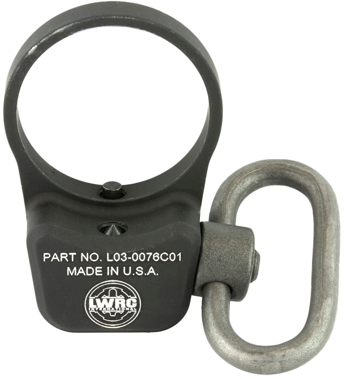 Lwrc 2000072A01 Sling Mount  Metal Black Quick Detach