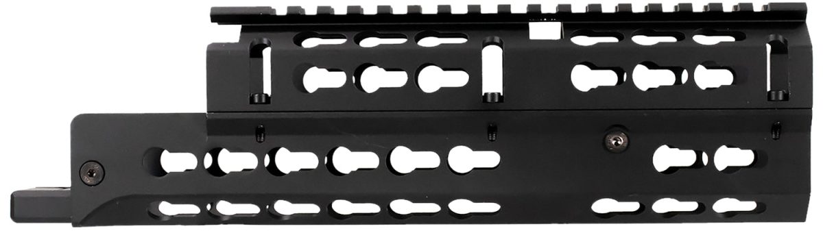 Aim Sports Mkak03 Russian Handguard  9.60&Quot; Keymod Medium Size Style Made Of 6061-T6 Aluminum With Black Anodized Finish For Ak-47