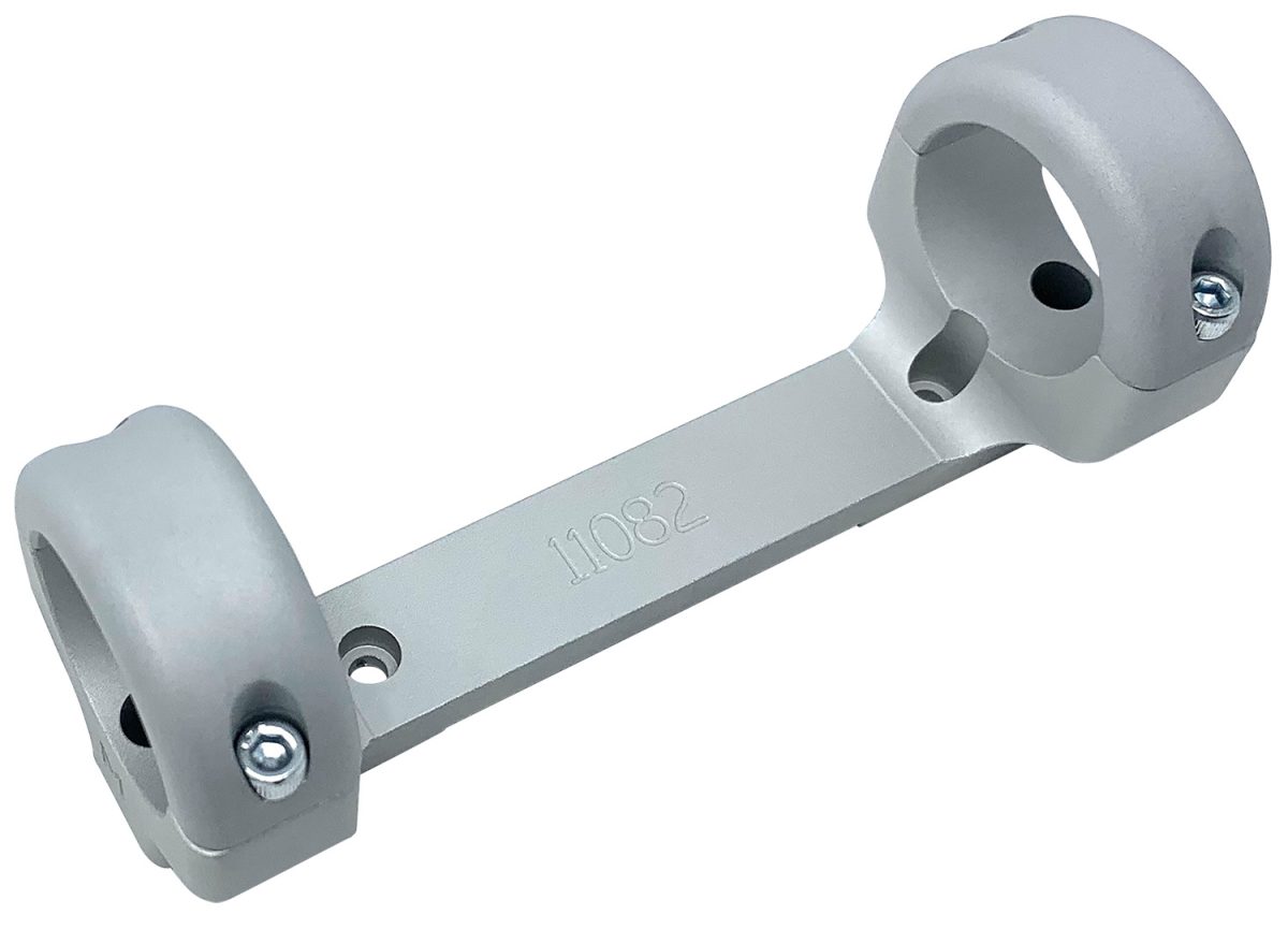 Dnz 11083 Game Reaper-Ruger Scope Mount/Ring Combo Silver 1&Quot;
