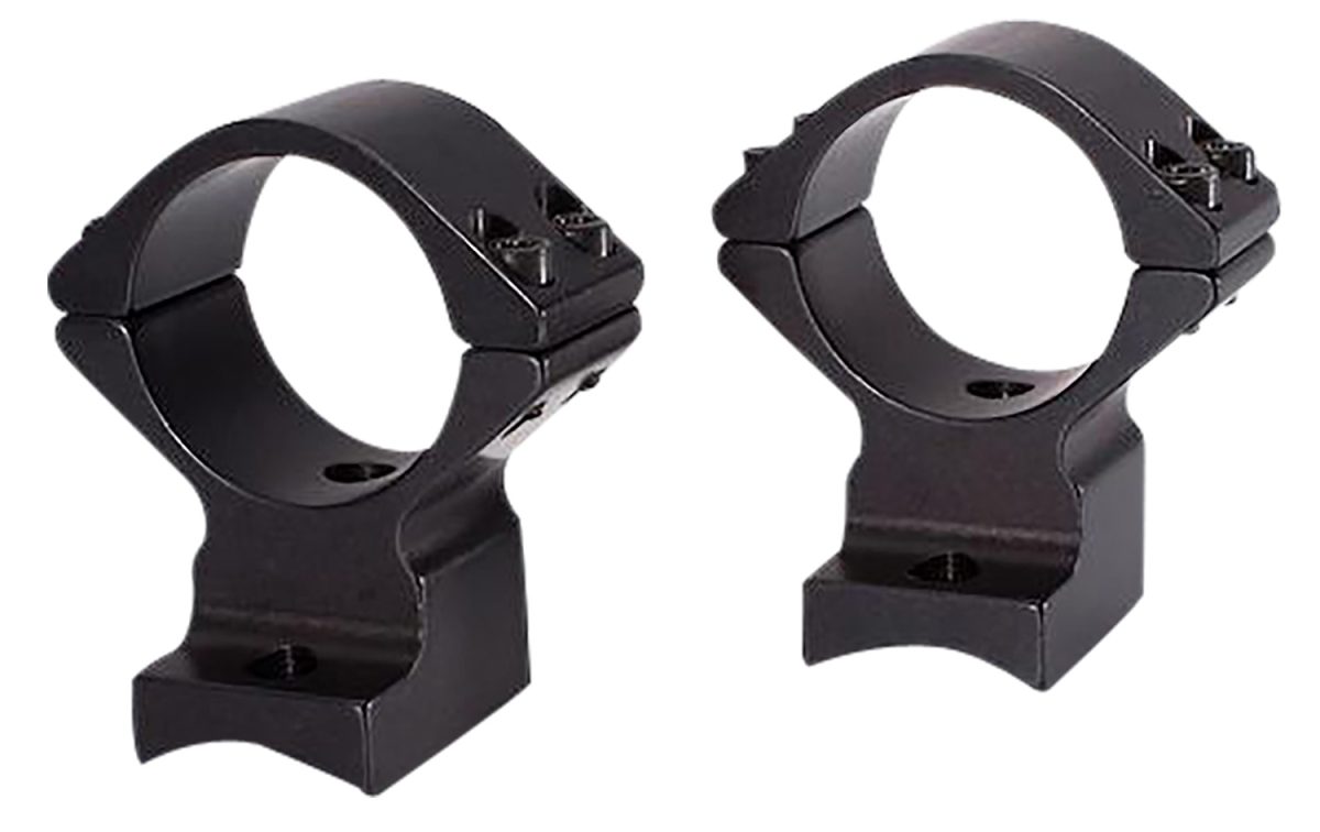 Talley 930734 Scope Mount/Ring Combo  Black Anodized 1&Quot; Tube Weatherby Vanguard Low Rings