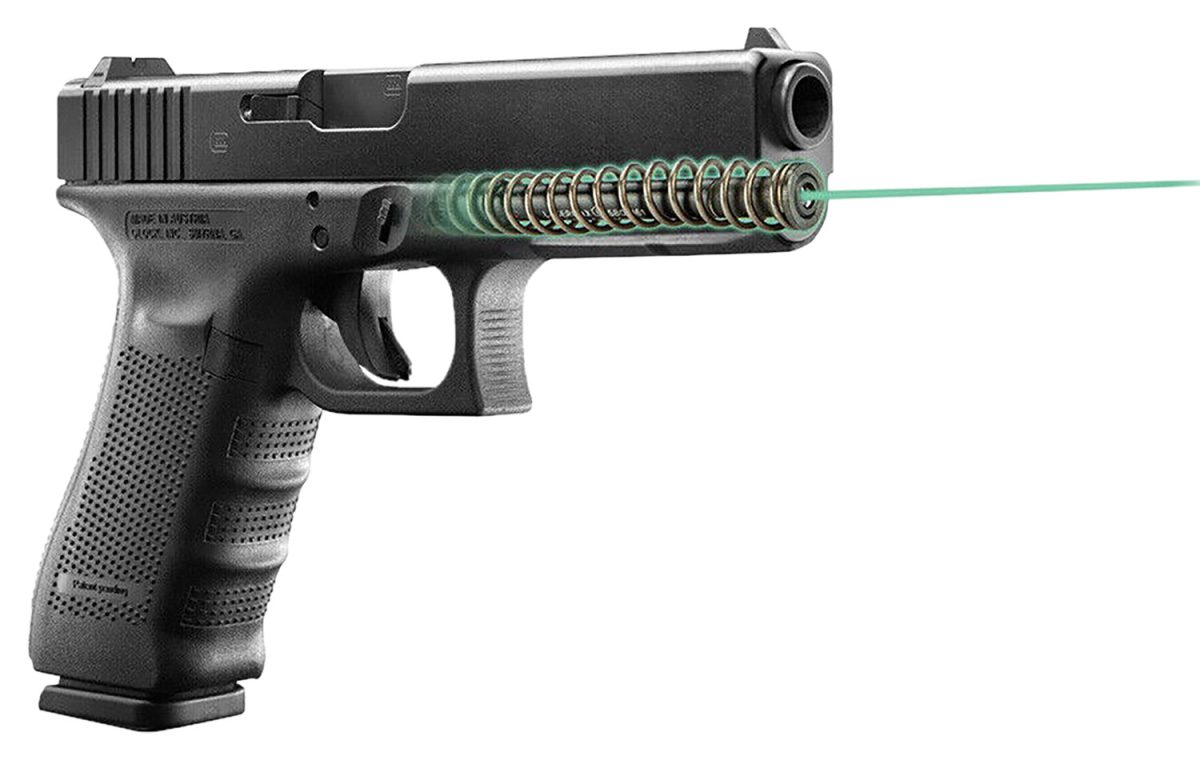 Lasermax Lmsg422G Green Guide Rod Laser For Glock  22/31/35 Gen 4 Black