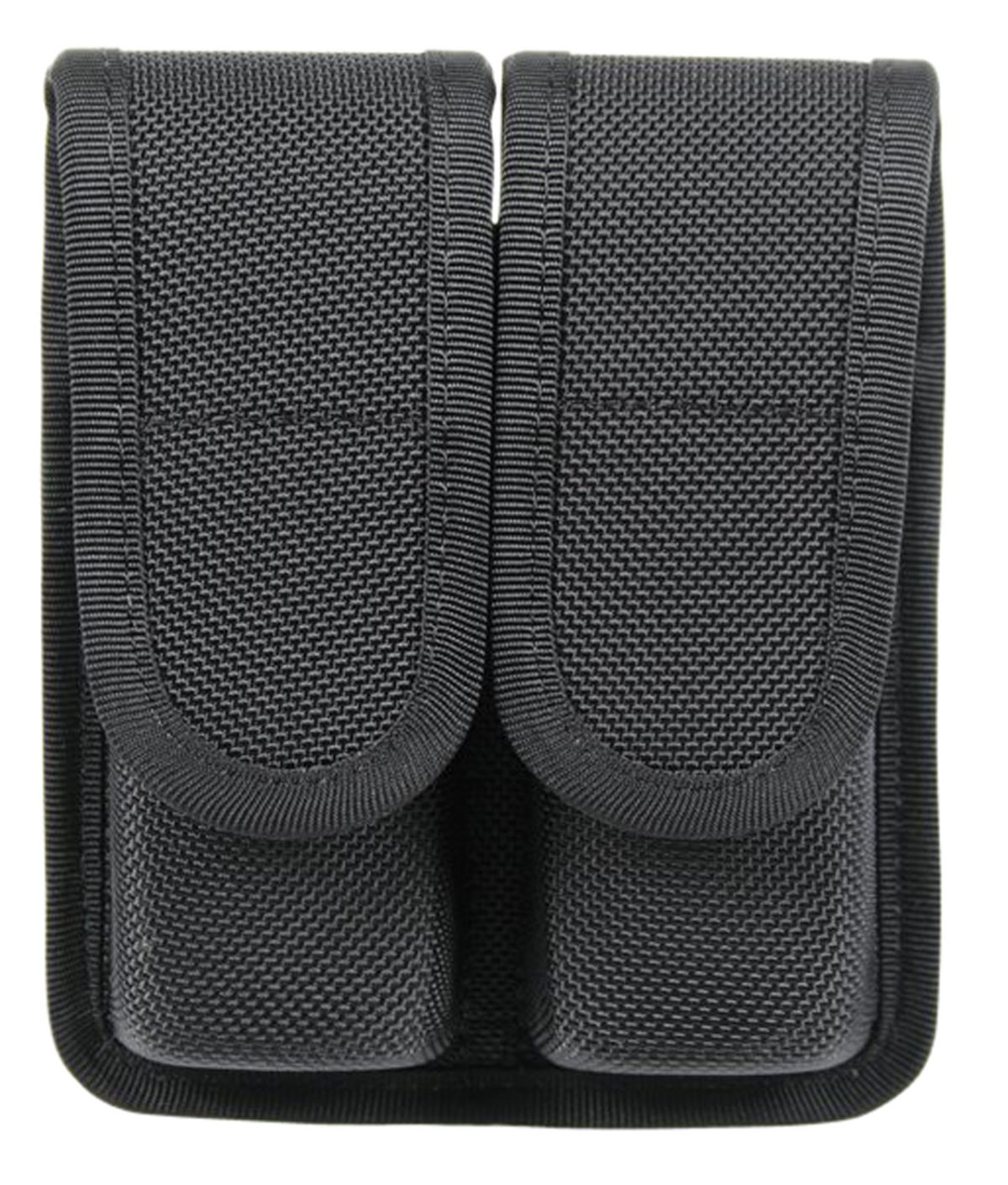 Blackhawk 44A001Bk Double Mag Pouch  Black Cordura Compatible W/Double Stack/9Mm/40/45