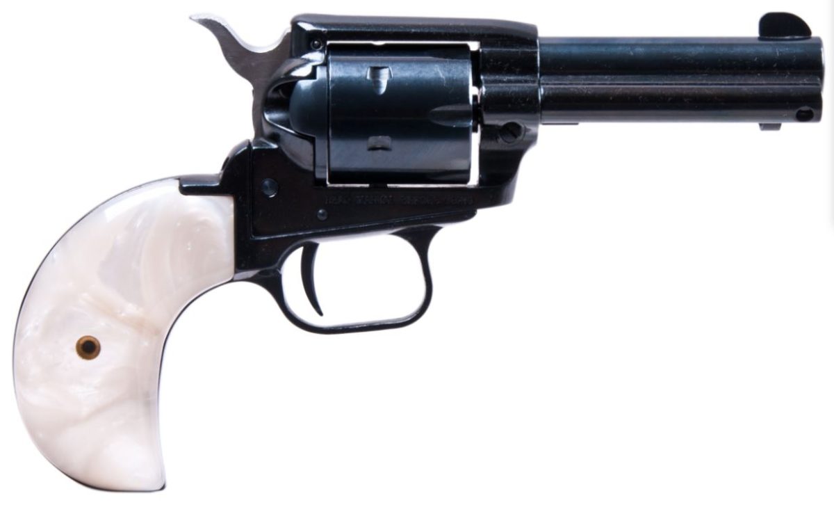 Heritage Manufacturing 22Lr/22M Bl/Prl Bird Head 3.5&Quot;