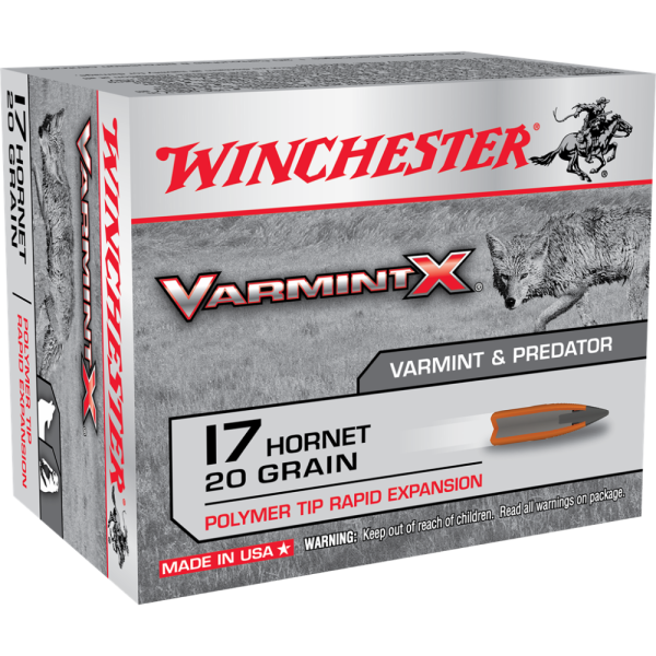 Winchester Varmint X .17 Hornet 20gr — 20 rds