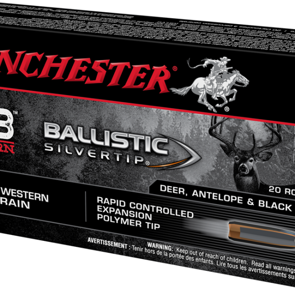 Winchester Ballistic Silvertip 6.8 Western 170gr — 20 rds