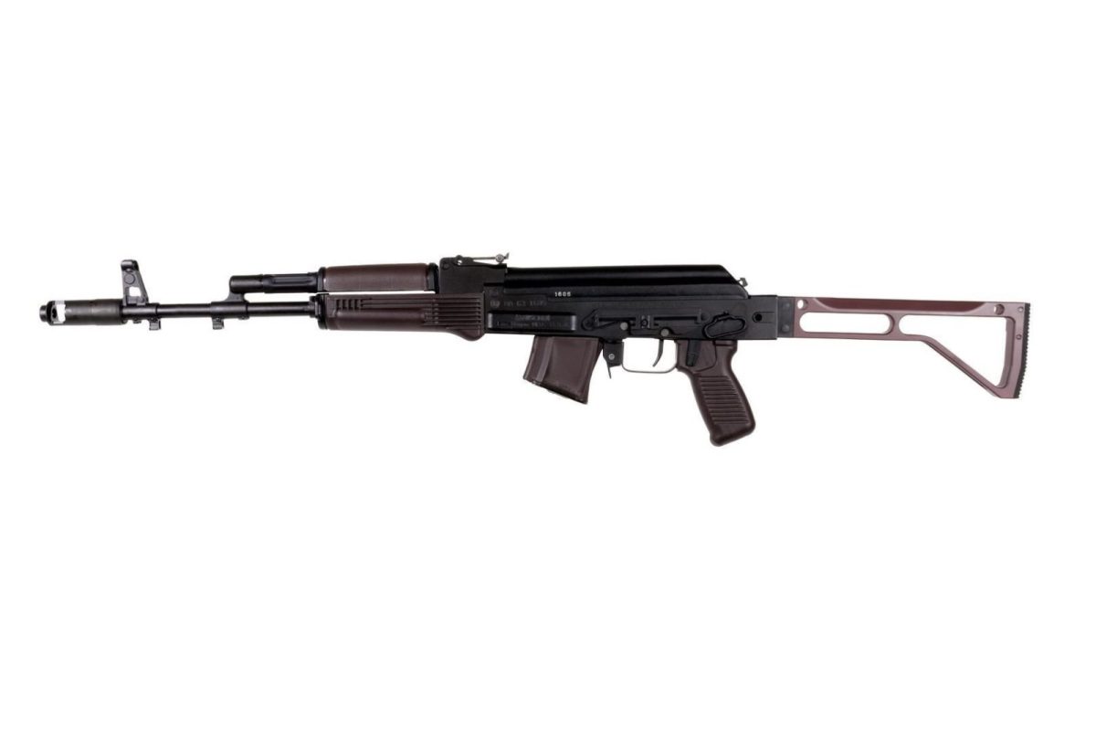 Arsenal Sam7Sf 7.62X39Mm Semi-Auto Ak-47 Plum Rifle With Aluminum Side Folding Stock With Cheek Rest &Amp; Qd Points - Image 2
