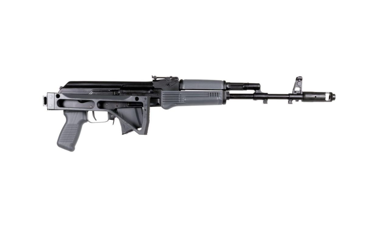 Arsenal Sam7Sf 7.62X39Mm Semi-Auto Ak-47 Gray Rifle With Aluminum Side Folding Stock With Cheek Rest &Amp; Qd Points - Image 3