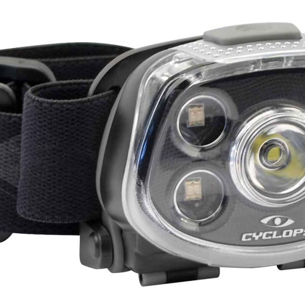 Cyclops CYCHLFXP XP Force  15/350 Lumens Red/Green/White Cree LED Bulb Black