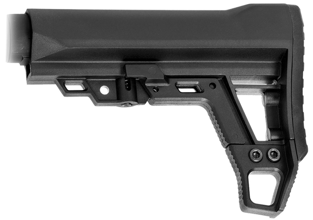 Aim Sports Aramso1 Advanced Modular  6 Position Black Synthetic For Ar-Platform