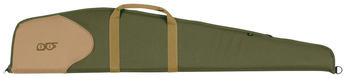 Bob Allen 16511 Classic Rifle Case 48&Quot; Olive Green/Khaki 600D Polyester Foam Padding