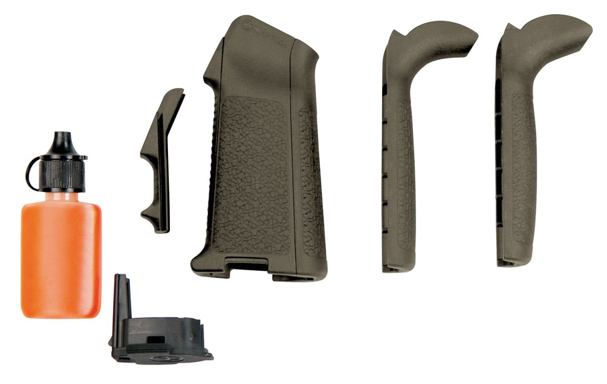Magpul Mag521-Odg Miad Type 2 Gen 1.1 Grip Kit Polymer Aggressive Textured Od Green For Ar Platform
