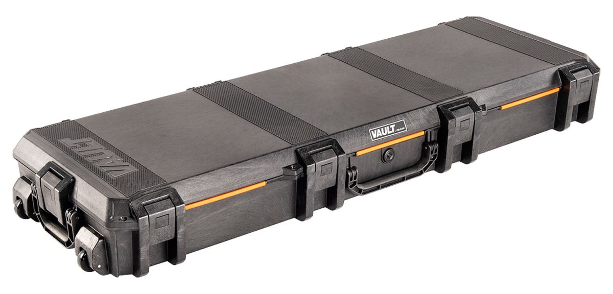 Pelican Vcv800 Vault Double Rifle Case 53&Quot; Black Polymer Foam Padding