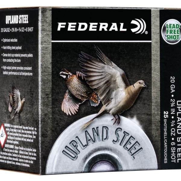 Federal Upland Steel 20 ga — 25 rds