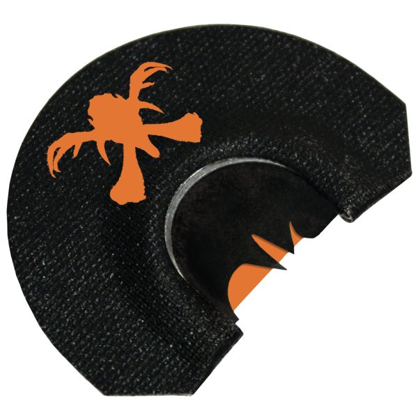 Primos 1245 Hook Hunter Curved Diaphragm Call Attracts Turkeys,  Three Latex Reeds, Includes Pin Box