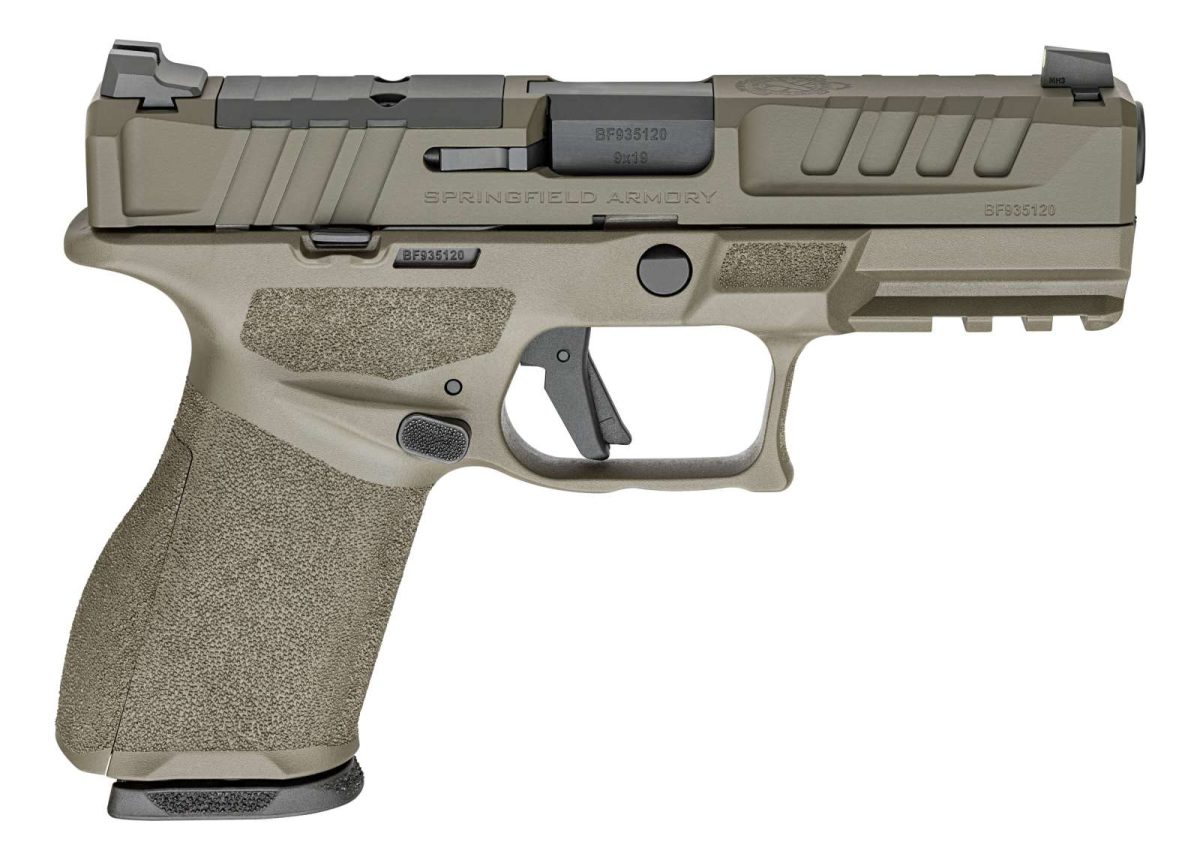 Springfield Armory Echelon 4.0C 9Mm Pistol 4&Quot; Od Green 2-10Rd U Notch