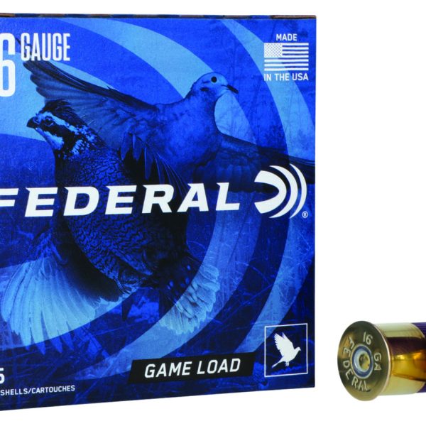 Federal Game Load 16 ga — 25 rds