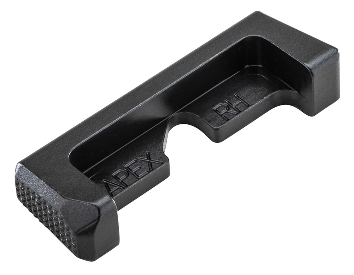 Apex Tactical 116130 Extended Mag Release  Cz P-10C Black Steel