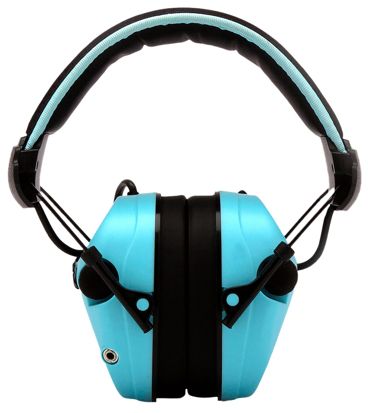Pyramex Vgpme26 Venture Gear Sentinel Muff Polymer 26 Db Over The Head Powder Blue/Black Adult 1 Pair