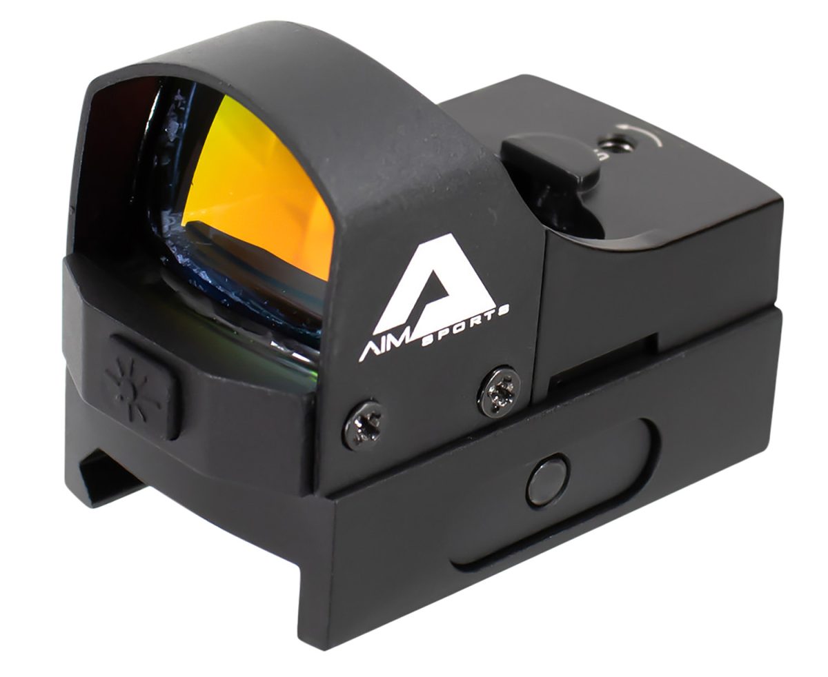 Aim Sports Rt5P1 Micro Reflex Sight  Matte Black 1X24Mm 3.5 Moa Red Dot