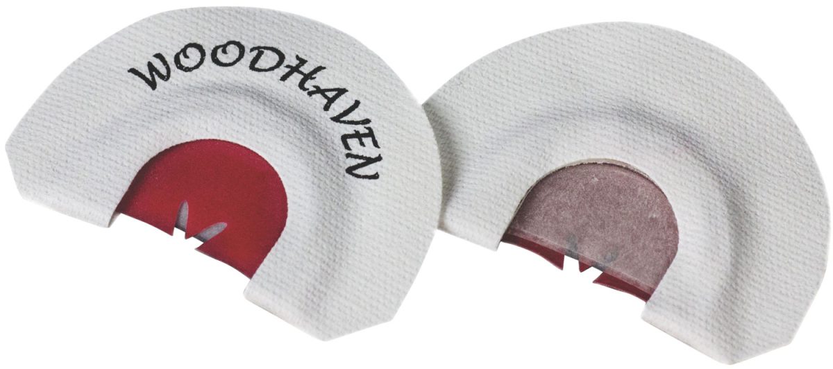 Woodhaven Wh013 Red Wasp  Diaphragm Call Triple Reed Attracts Turkeys White