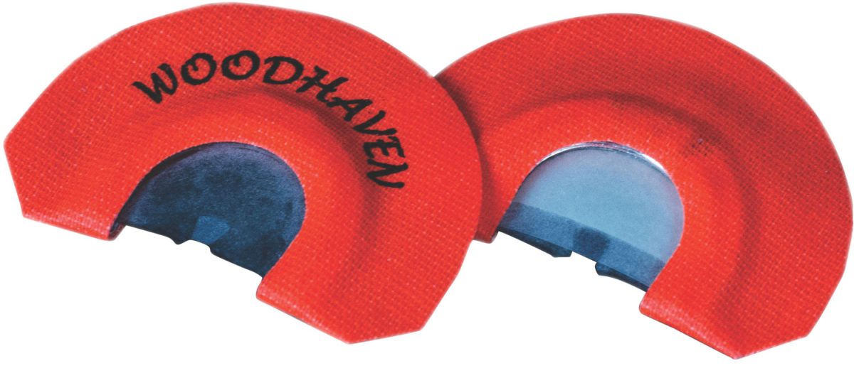 Woodhaven Wh197 Toxic Orange  Diaphragm Call 2.5 Reed Turkey Hen Sounds Attracts Turkeys Orange
