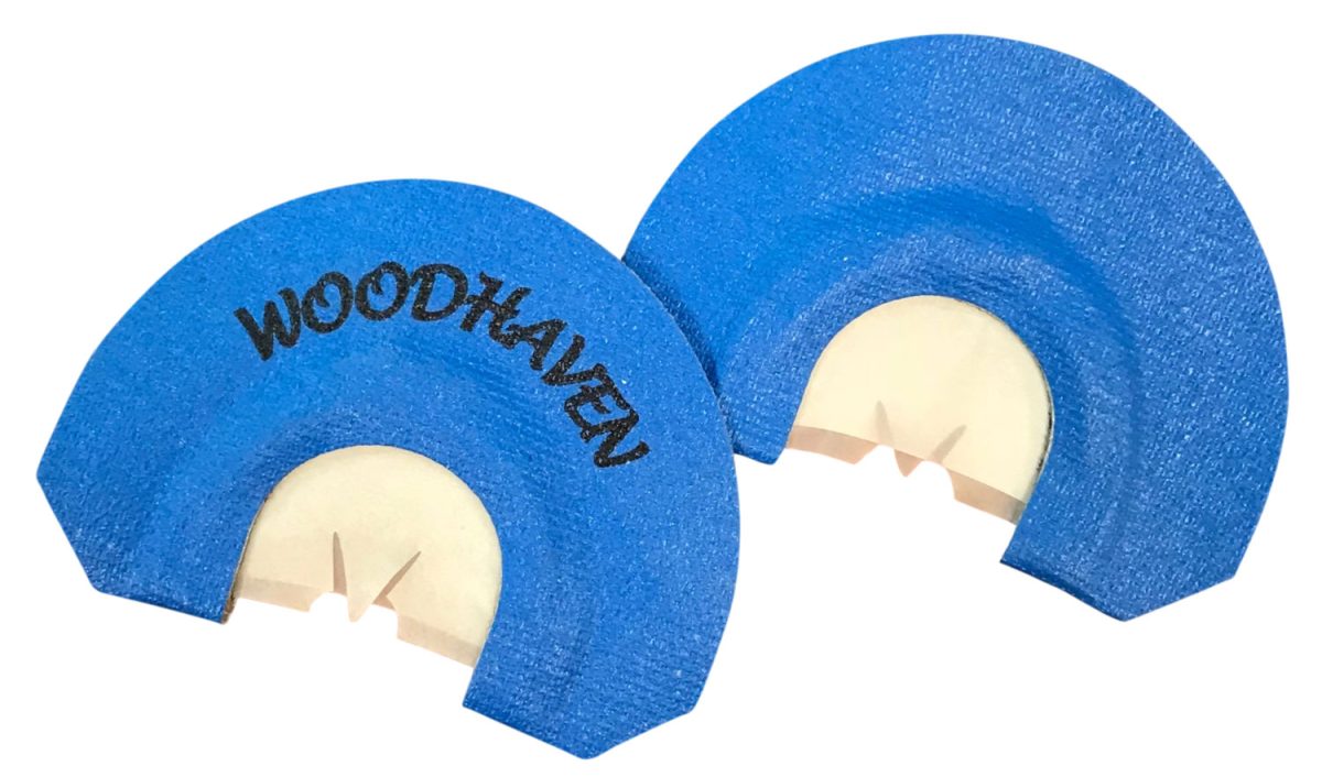 Woodhaven Wh078 Blue Vyper Billy Yargus Diaphragm Call Double Reed Attracts Turkeys Blue