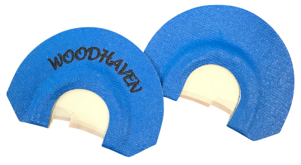 Woodhaven Wh079 Blue Cutter Billy Yargus Diaphragm Call Triple Reed Attracts Turkeys Blue