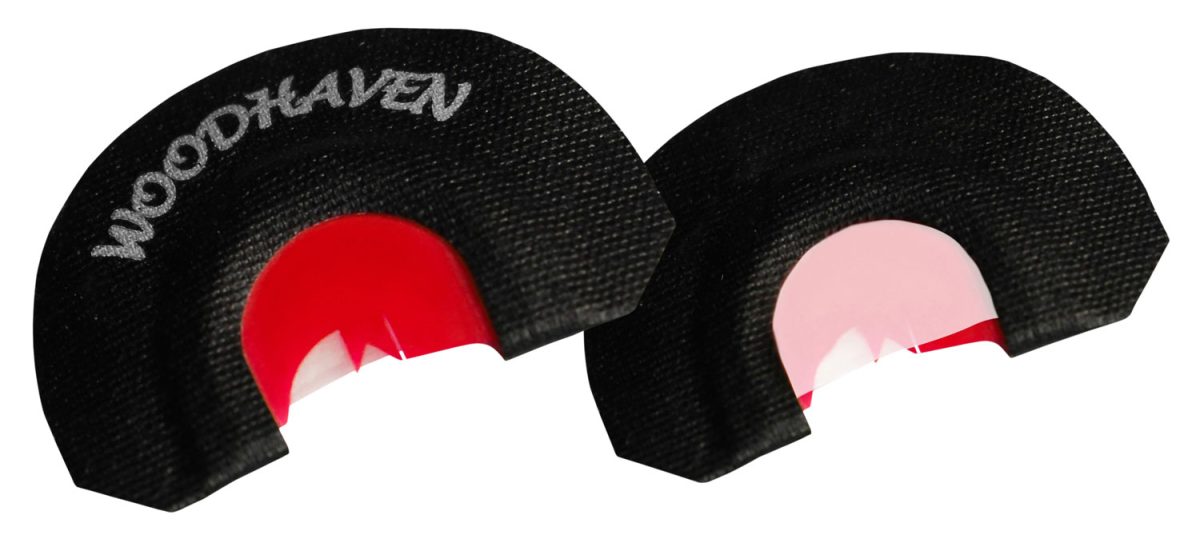 Woodhaven Wh304 Red Ninja Half Venom Diaphragm Call Triple Reed Attracts Turkeys Black
