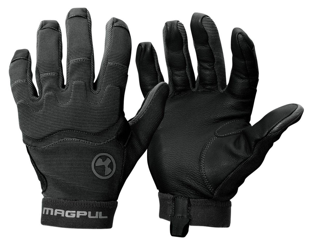 Magpul Mag1015-001 Patrol 2.0 Gloves Black Nylon/Leather Small
