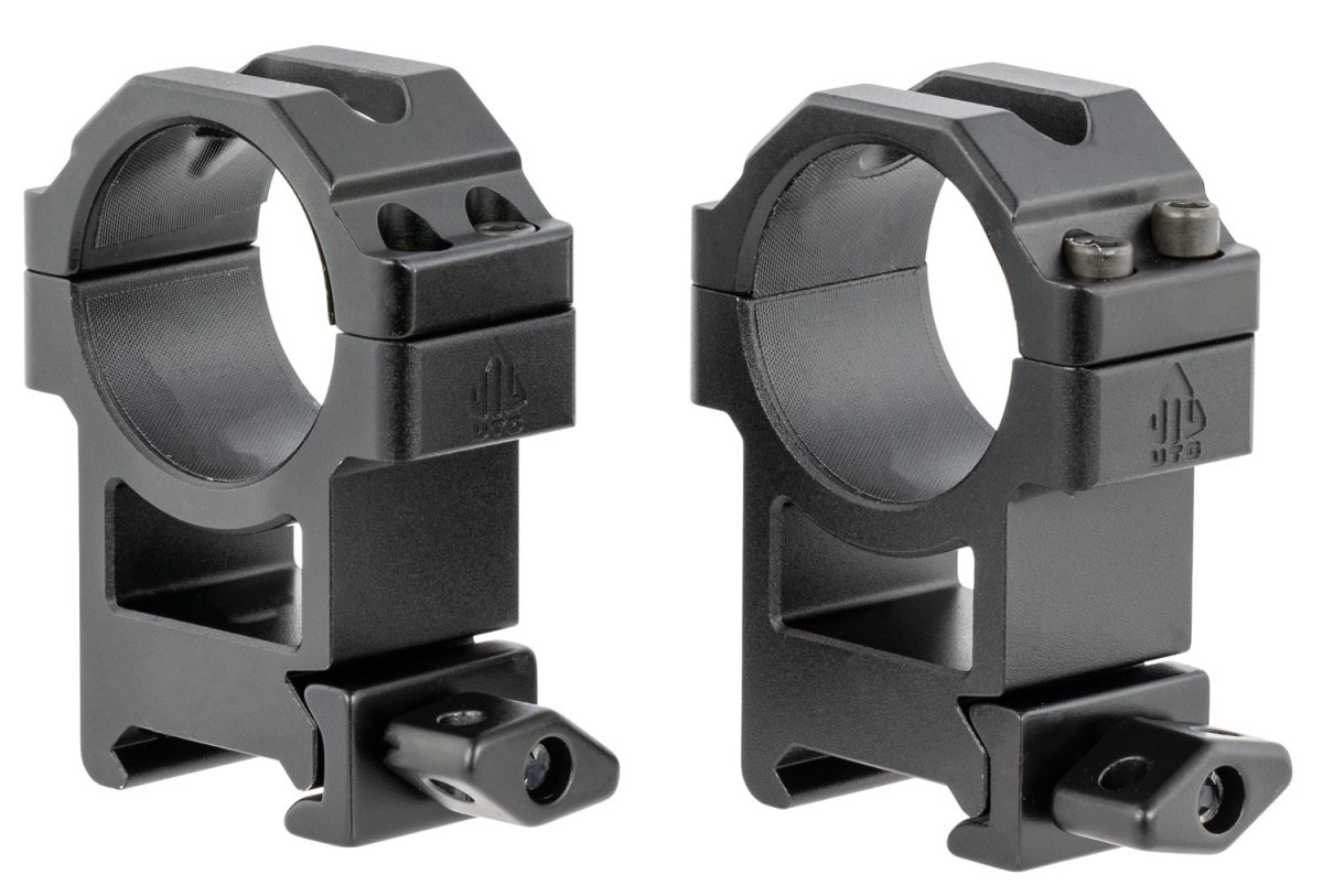 Utg Rg2W3224 Max Strength Scope Rings  Black Anodized 30Mm High