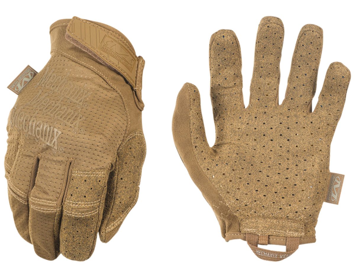 Mechanix Wear Msv72009 Specialty Vent  Coyote Synthetic Leather Medium Hook &Amp; Loop Closure