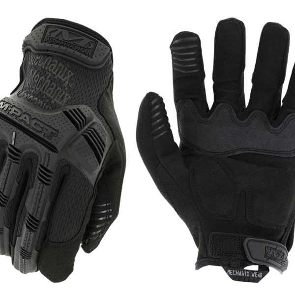 Mechanix Wear MPT-55-012 M-Pact Covert Black Synthetic Leather/Armortex 2XL
