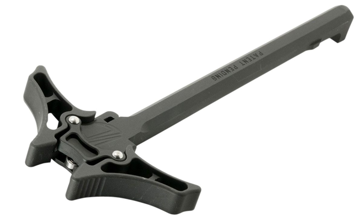 Timber Creek Outdoor Inc Eambichbl Enforcer Ambidextrous Charging Handle Ar-Platform Black Hardcoat Anodized Aluminum