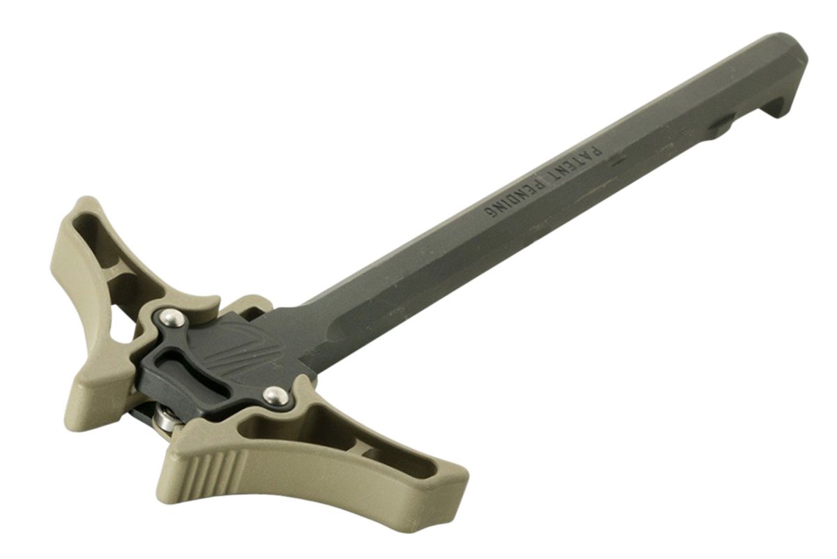 Timber Creek Outdoor Inc Eambichfde Enforcer Ambidextrous Charging Handle Ar-Platform Flat Dark Earth Cerakote Aluminum