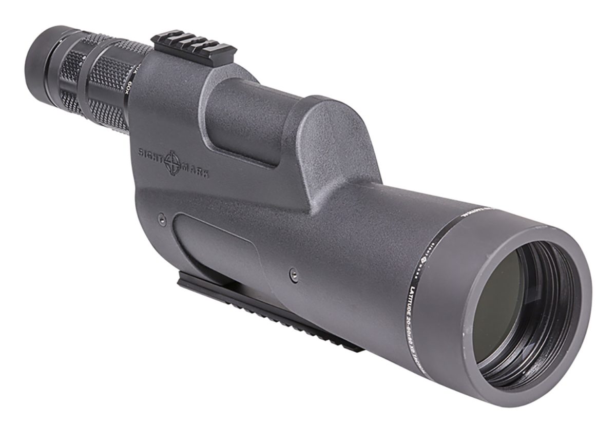 Sightmark Sm11034T Latitude Xd Tactical 20-60X 80Mm Black Rubber Armor Range Finding Reticle
