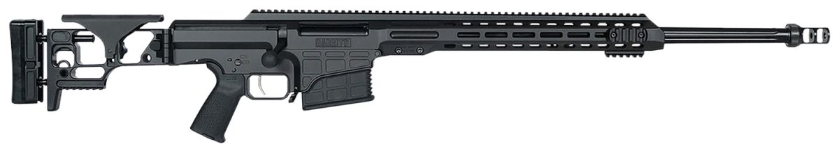 Barrett 18496 Mrad  6.5 Creedmoor 24&Quot; 10+1 Black Cerakote Black Folding With Adjustable Lop Stock Black Polymer Grip Right Hand