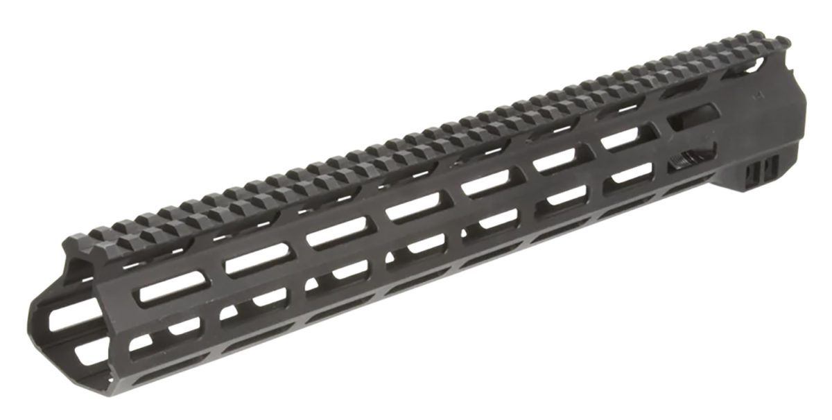 Aim Sports Usas003 Wraith Handguard  15&Quot; M-Lok Style With Black Anodized Finish For Ar-15, M4