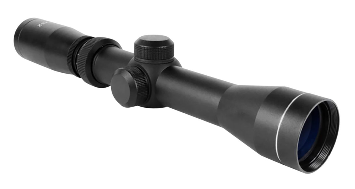 Aim Sports Jh2732B Scout  Black Anodized 2-7X 32Mm Duplex Reticle