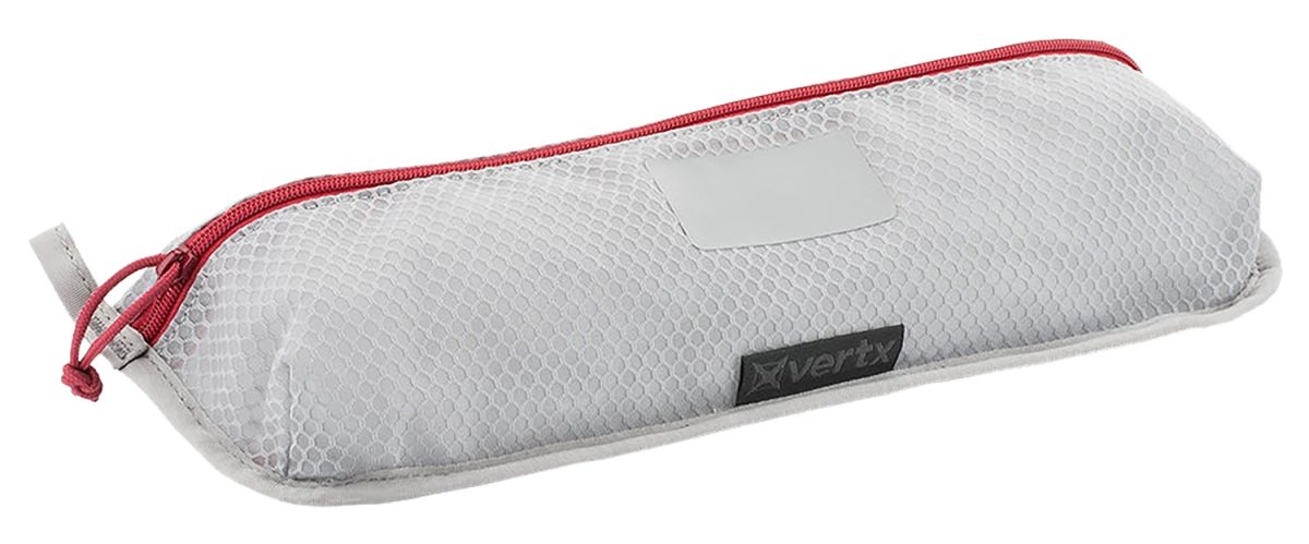 Vertx Vtx5205Agyna Overflow Pouch 2 Pk, Large Size Made Of White Nylon With Mesh &Amp; Red Accents, Ykk Zipper &Amp; Durable Hook Back Panel 15.50&Quot; W X 5.20&Quot; H Dimensions