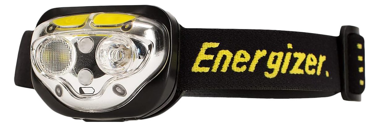 Energizer Hde32E Vision Ultra  20/400 Lumens Red/Green/White Ipx4 Led Bulb Black 80 Meters Distance
