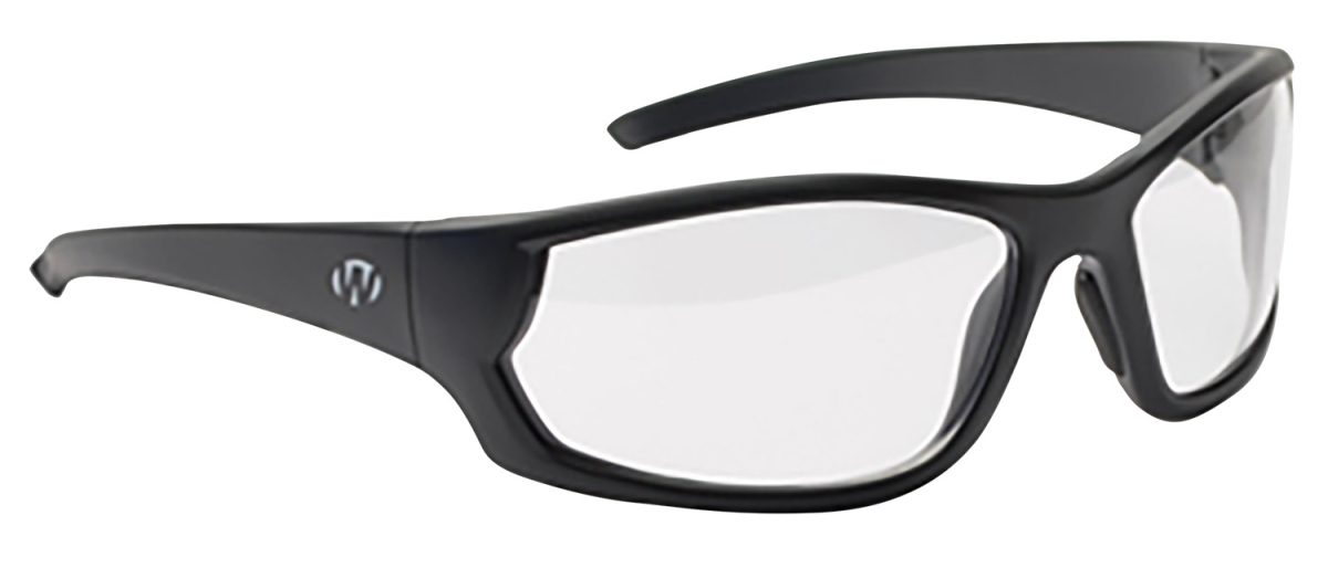 Walker'S Gwpiknff1Clr Ballistic Eyewear Ikon Carbine Adult Clear Lens Matte Black Frame